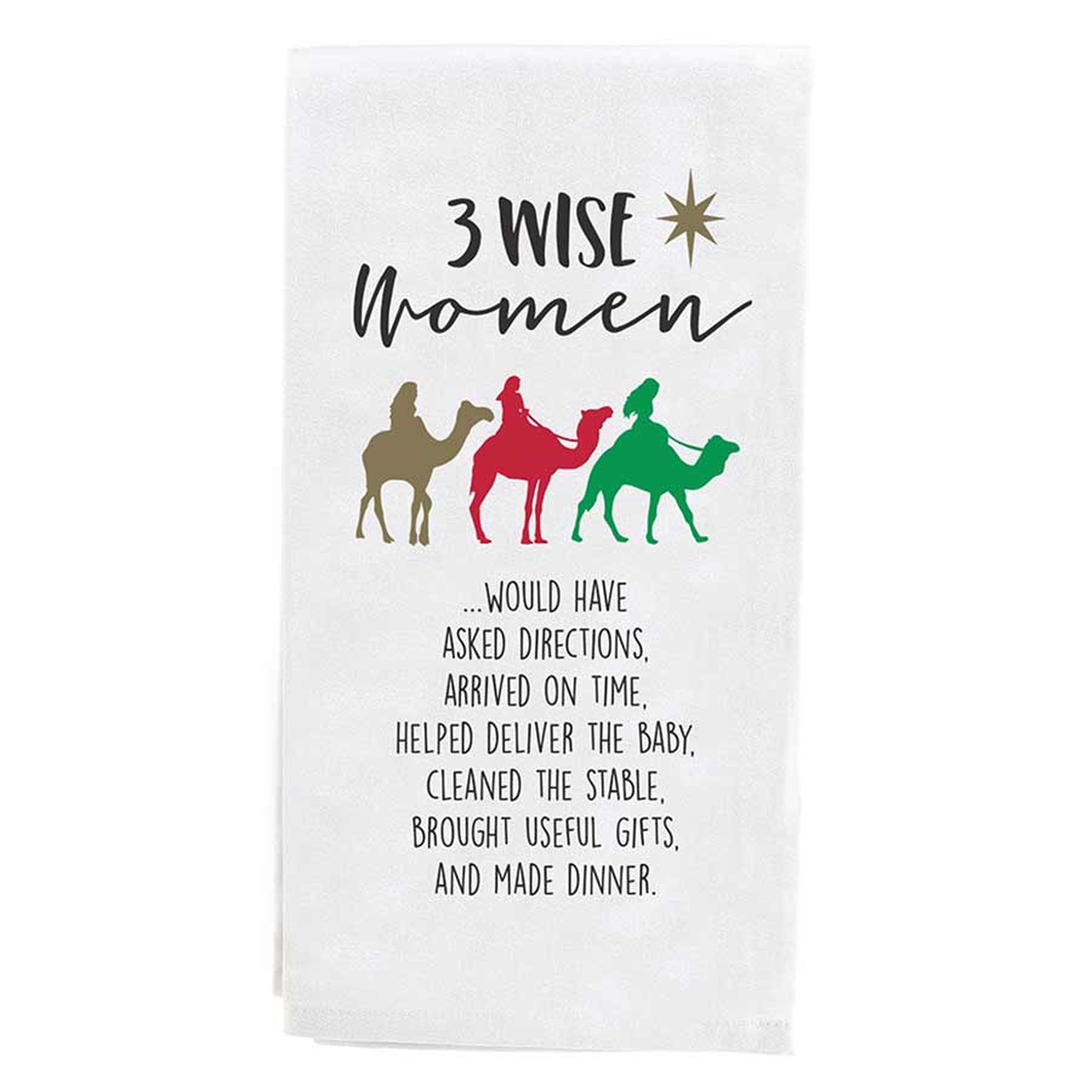 Three Wise Men - Tea Towel - Holiday · Ranch Junkie Mercantile LLC