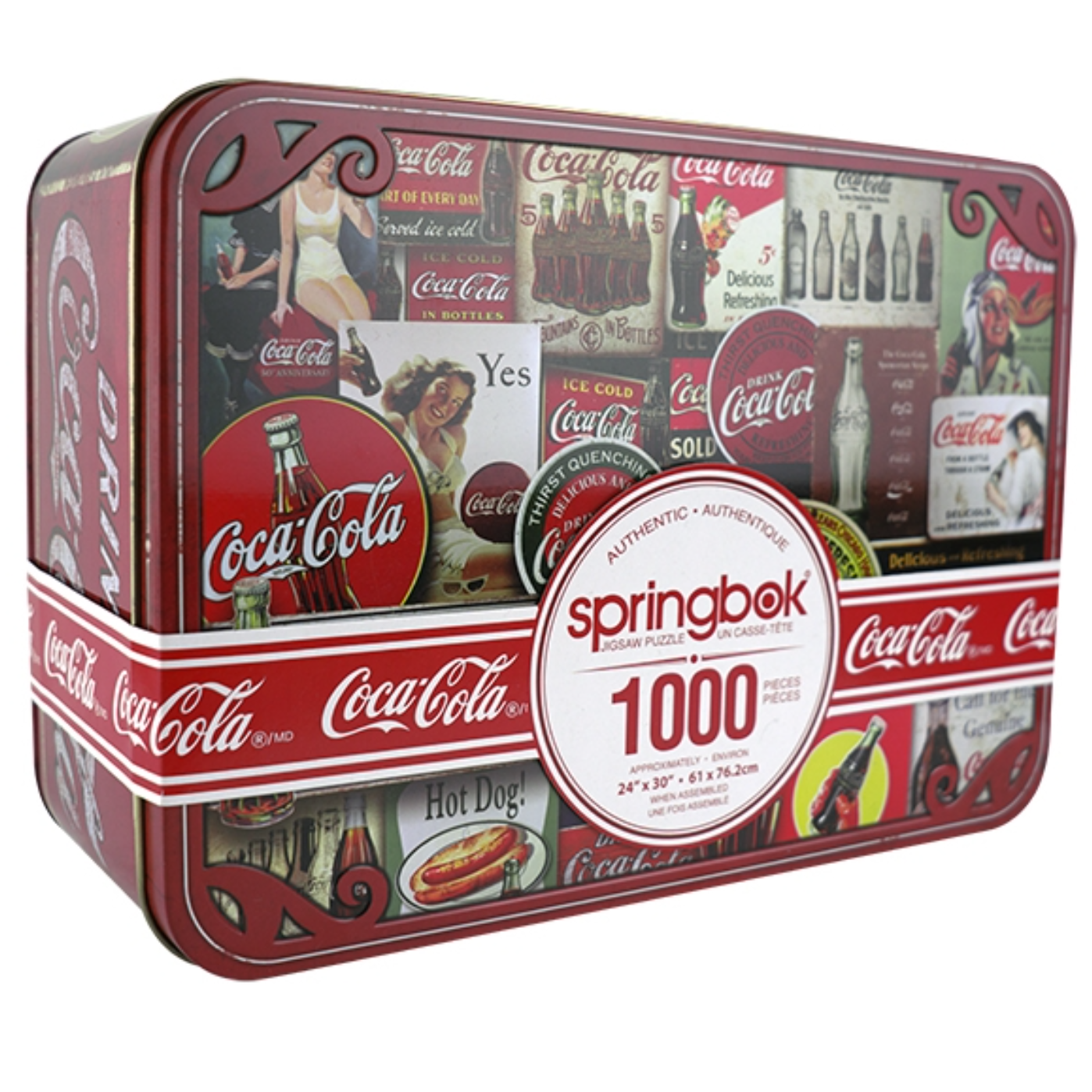Springbok Tin Signs Special Edition Coca Cola 1000 Piece Puzzle