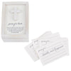 White Cross Prayer Box and Prayer Cards Set