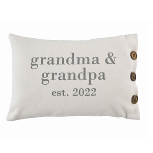New Grandparents Est. 2022 Rectangular Pillow