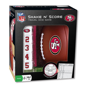 SF 49er Yahtzee Shake N Score Game