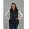 Soleil Heated Black Vest with 3 Heat Settings