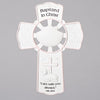 Baptized In Christ Pink Wall Cross