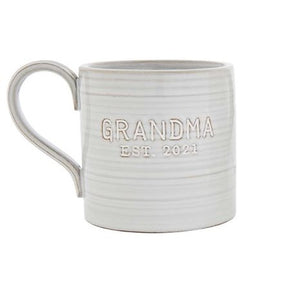 Mud Pie Grandma Est. 2021 Mug