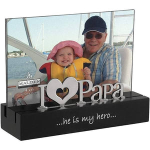 Malden I Love Papa Desktop Expressions 4"x6" Photo Frame