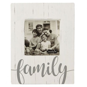 Family Wood Block Picture Frame