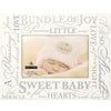 Malden Sweet Baby Silver 4"X6" Photo Frame