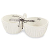 Double Dip Bowls and Two is Better Than One Spreader Set