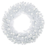 Hallmark 2021 Sparkling White Wreath Ornament