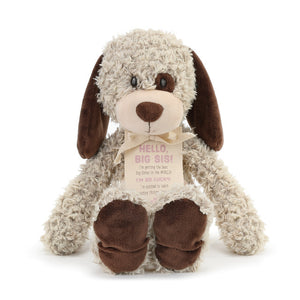 Gift from the New Kid: Big Sister Plush Puppy by Demdaco Giving Collection