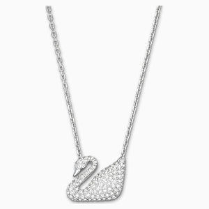 Swarovski Swan Necklace White