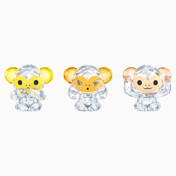 Swarovski THREE WISE MONKEYS – Steve's Hallmark