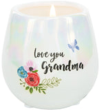 Love You Grandma Soy Wax Iridescent Candle 8 oz.