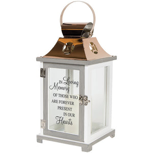 Memorial LED Lantern In Loving Memory