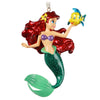 Hallmark Disney The Little Mermaid Ariel and Flounder Metal Ornament