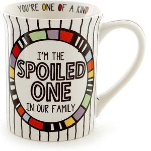 Our Name is Mud “Spoiled One” Stoneware Cuppa Doodle Coffee Mug