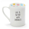 Our Name Is Mud Donut Worry Be Happy Mug