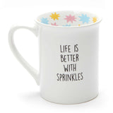 Our Name Is Mud Donut Worry Be Happy Mug