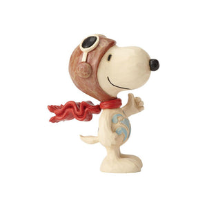 Jim Shore Peanuts Snoopy Flying Ace Miniature Figurine