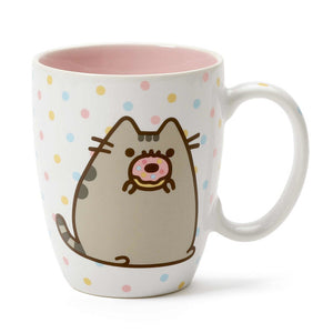 Pusheen with Donut I Love 12 oz. Mug by Our Name Is Mud