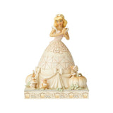 Jim Shore White Woodland Cinderella Figurine