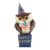 im Shore Heartwood Creek Birthday Owl Miniature Figurine
