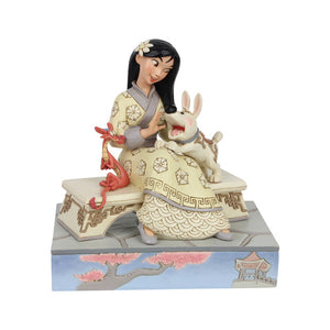 Disney Jim Shore Honorable Heroine White Woodland Mulan Figurine