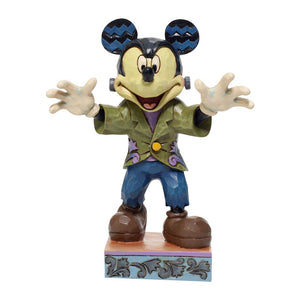 Disney Jim Shore Frankenstein Creature Feature Halloween Mickey Figurine