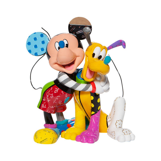 Disney Mickey and Pluto Figurine by Romero Britto – Steve's Hallmark