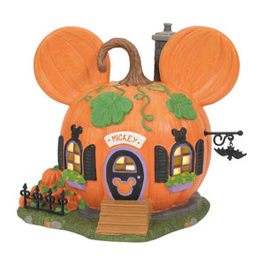 Disney Pumpkintown Mickey's Light Up House by Department56