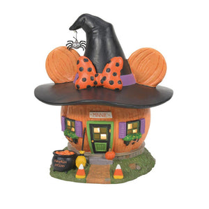 Disney Pumpkintown Minnie's Light Up House by Department56