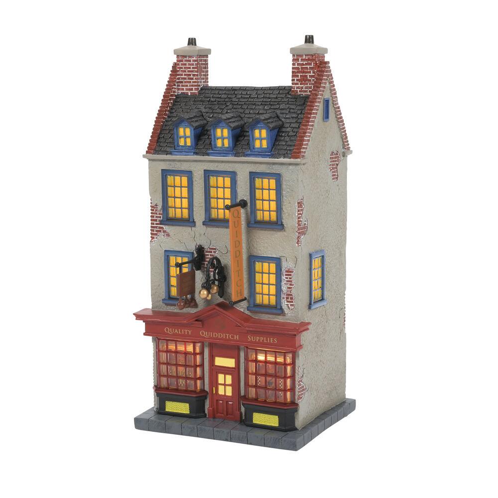 Harry Potter Village Quality Quidditch Supplies Lighted Building by – Steve's Hallmark