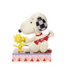 Jim Shore Disney Peanuts Snoopy with Cut-out Hearts Garland String Hearts Figurine