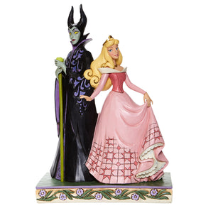 Jim Shore Disney Traditions Aurora and Maleficent Figurine