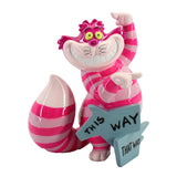 Disney Cheshire Cat This Way Mini Figurine