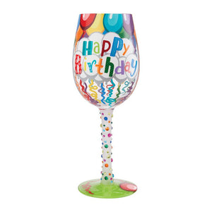 Lolita Wine Glass Birthday Streamers
