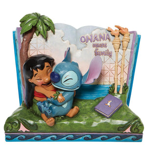 Disney Jim Shore Stitch Storybook Figurine