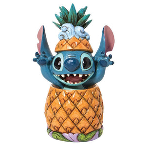 Disney Jim Shore Stitch in a Pineapple Figurine