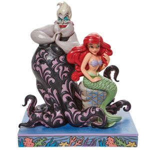 Disney Jim Shore The Little Mermaid Princess Ariel and Ursula Figurine