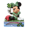 Disney Jim Shore Minnie Shamrock Wishes Personality Figurine