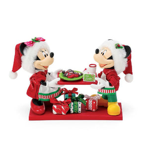 Disney Possible Dreams Mickey and Minnie Fresh Baked for Santa Figurine