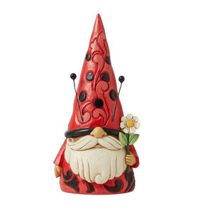 Jim Shore Ladybug Gnome "Cute As A Bug" Figurine