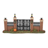 Dept56 Disney Haunted Mansion Gate Halloween Village Accessory