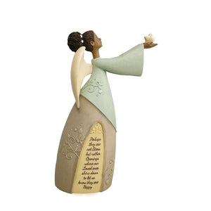 Bereavement African American Angel by Enesco Foundations