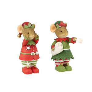 Tails with Heart Marshmallow Fun Set of 2 Figurines