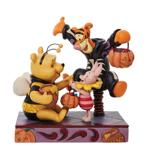 Jim Shore Disney Traditions Winnie the Pooh "A Spook-tacular Halloween" Figurine