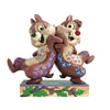 Jim Shore Disney Mischievous Mates Chip N' Dale Figurine