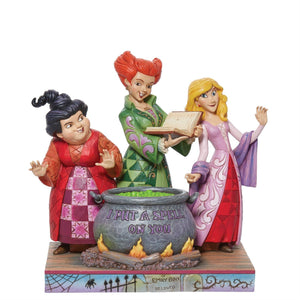 Jim Shore Disney Traditions Hocus Pocus "I Put A Spell On You" Figurine