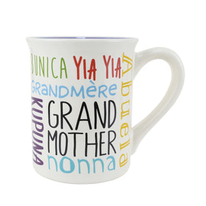 Our Name is Mud Grandmother Languages Mug