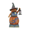 Jim Shore Heartwood Creek "From Dusk till Dawn " Stacked Pumpkin Witch Figurine